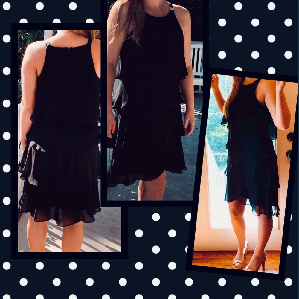 Fun Flirty Dress-Size 12, Black